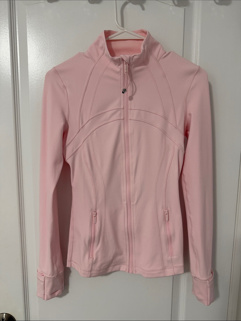 Lululemon define jacket nulu- milkshake Light Pink Women's Zip-Up Active Jacket